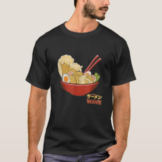 The Great Ramen Wave Vintage Japanese Ramen Noodle T-shirt