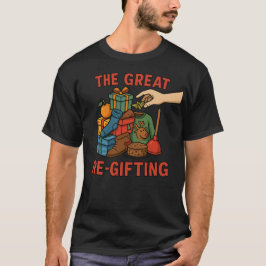 The Great Re-Gifting – Funny White Elephant Christ T-shirt