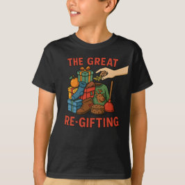 The Great Re-Gifting – Funny White Elephant Christ T-shirt
