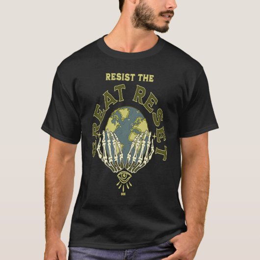 The Great Reset Ministry of Truth T-shirt (Voorkant)