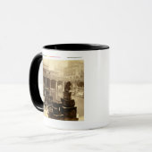 The Great Roman Bath, Bath (foto op papier) Mok (Voorkant links)