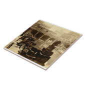 The Great Roman Bath, Bath (foto op papier) Tegeltje (Zijkant)