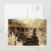 The Great Roman Bath, Bath (foto van B/w) Briefkaart (Voorkant / Achterkant)