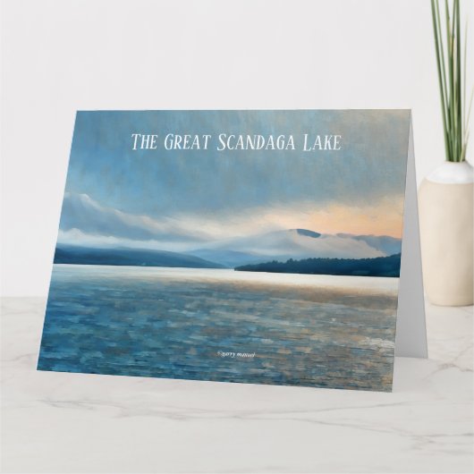 The Great Sacandaga Lake - briefkaart - impressies (Voorkant)