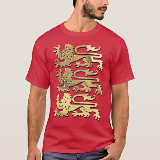 The Great Seal of King Richard I of England T-shirt (Voorkant)