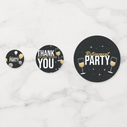 The Great Send‑Off Confetti (Achterkanten)