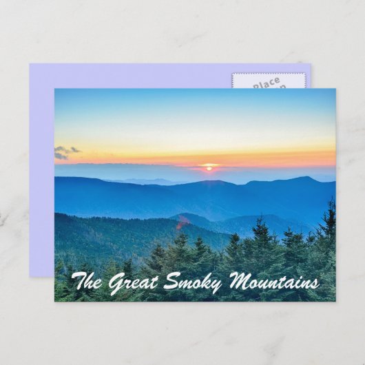 The Great Smoky Mountains Briefkaart (Voorkant / Achterkant)