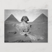 The Great Sphinx & Pyramids, 1878 Briefkaart (Voorkant)