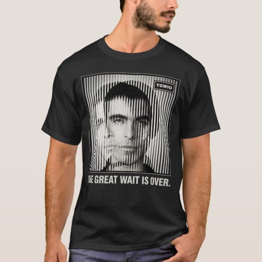 THE GREAT WAIT IS OVER - Oasis Band T-Shirt (Voorkant)