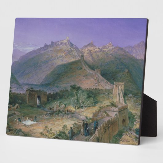 The Great Wall of China, 1886 (m/c) Fotoplaat (Zijkant)