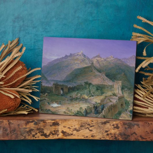 The Great Wall of China, 1886 (m/c) Fotoplaat (Zijkant)