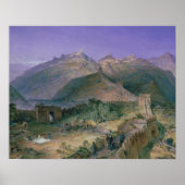 The Great Wall of China, 1886 (m/c) Poster (Voorkant)