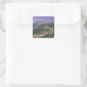 The Great Wall of China, 1886 (m/c) Vierkante Sticker (Tas)