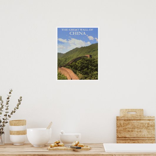 The Great Wall of China Poster (Keuken)