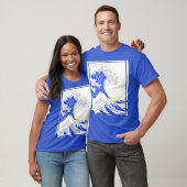 The Great Wave - 19e-eeuwse kunst T-shirt (Unisex)