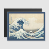 The Great Wave - Japans magnetisch briefkaart (Voorkant / Achterkant)