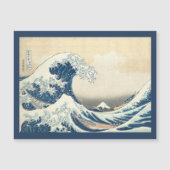 The Great Wave - Japans magnetisch briefkaart (Voorkant)