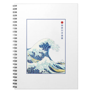 The Great Wave Kanagawa Old Japans Notitieboek