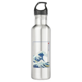 The Great Wave Kanagawa Old Japans Waterfles