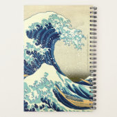 The Great Wave – Katsushika Hokusai – Custom Text Planner (Achterkant)