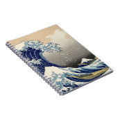 "The Great Wave" kopie van het origineel van Hokus Notitieboek (Rechterzijde)
