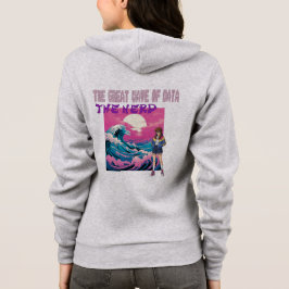 The Great Wave Of Data Hoodie