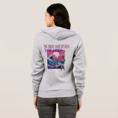 The Great Wave Of Data Hoodie (Achterkant volledig)
