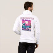 The Great Wave Of Data Hoodie (Achterkant volledig)