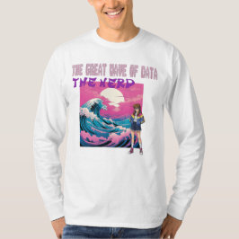 The Great Wave Of Data T-shirt