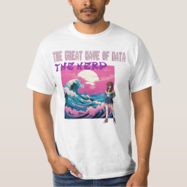 The Great Wave Of Data T-shirt