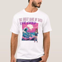 The Great Wave Of Data T-shirt