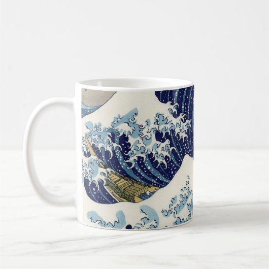 The Great Wave of Kanagawa - Katsushika Hokusai Koffiemok (Links)