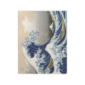 The Great Wave of Kanagawa - Katsushika Hokusai  Notitieblok (Linkerzijde)