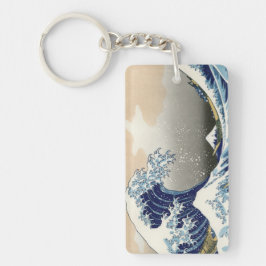 The Great Wave of Kanagawa - Katsushika Hokusai Sleutelhanger