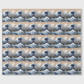 The Great Wave off Kanagawa Cadeaupapier (Vlak)