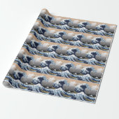 The Great Wave off Kanagawa Cadeaupapier (Uitgerold)