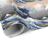 The Great Wave off Kanagawa Cadeaupapier (Rol Hoek)