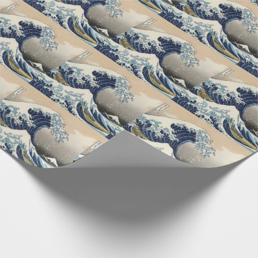 The Great Wave off Kanagawa Cadeaupapier (Hoek)