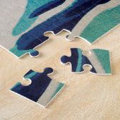 The Great Wave Off Kanagawa Japans Woodblock Legpuzzel (Zijkant)