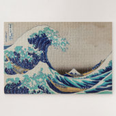 The Great Wave Off Kanagawa Japans Woodblock Legpuzzel (Horizontaal)