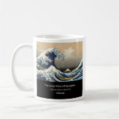The Great Wave off Kanagawa Koffiemok (Links)