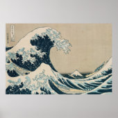 The Great Wave off Kanagawa Poster (Voorkant)
