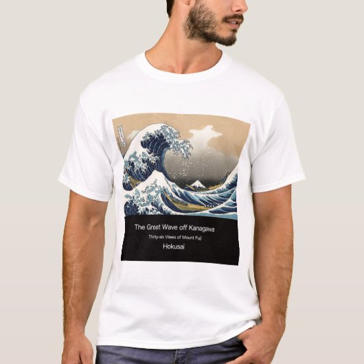 The Great Wave off Kanagawa T-shirt (Voorkant)
