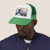 “The Great Wave off Kanagawa” Trucker Pet (In situ)