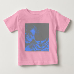 The Great Wave Seafoam Blauw & Grijs