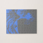 The Great Wave Seafoam Blauw & Grijs Legpuzzel (Horizontaal)