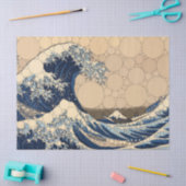 The Great Wave van After Katsushika Hokusai Tissuepapier (Craft)