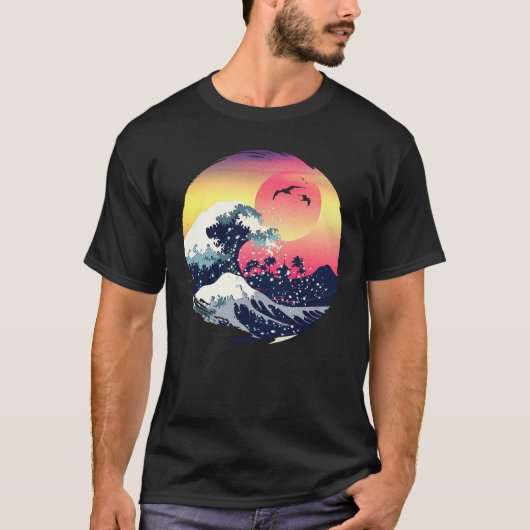 The Great waves T-shirt (Voorkant)