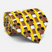 The Greatest – Boxing Legend Pattern Tie Stropdas (Opgerold)