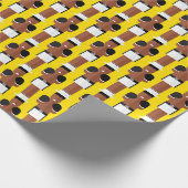 The Greatest Boxing Legend Pattern Wrapping Paper Cadeaupapier (Hoek)